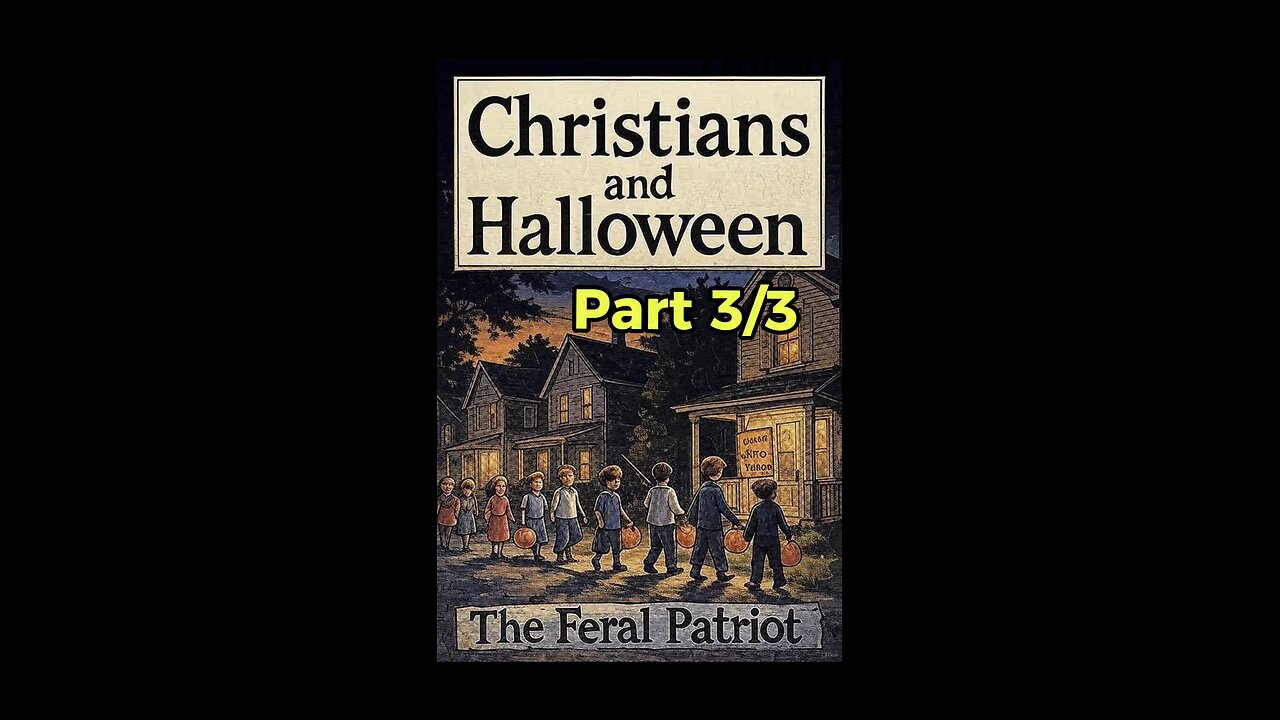 Christians & Halloween: Final Thoughts Part 3/3. My opinion on rethinking this holiday! #Halloween