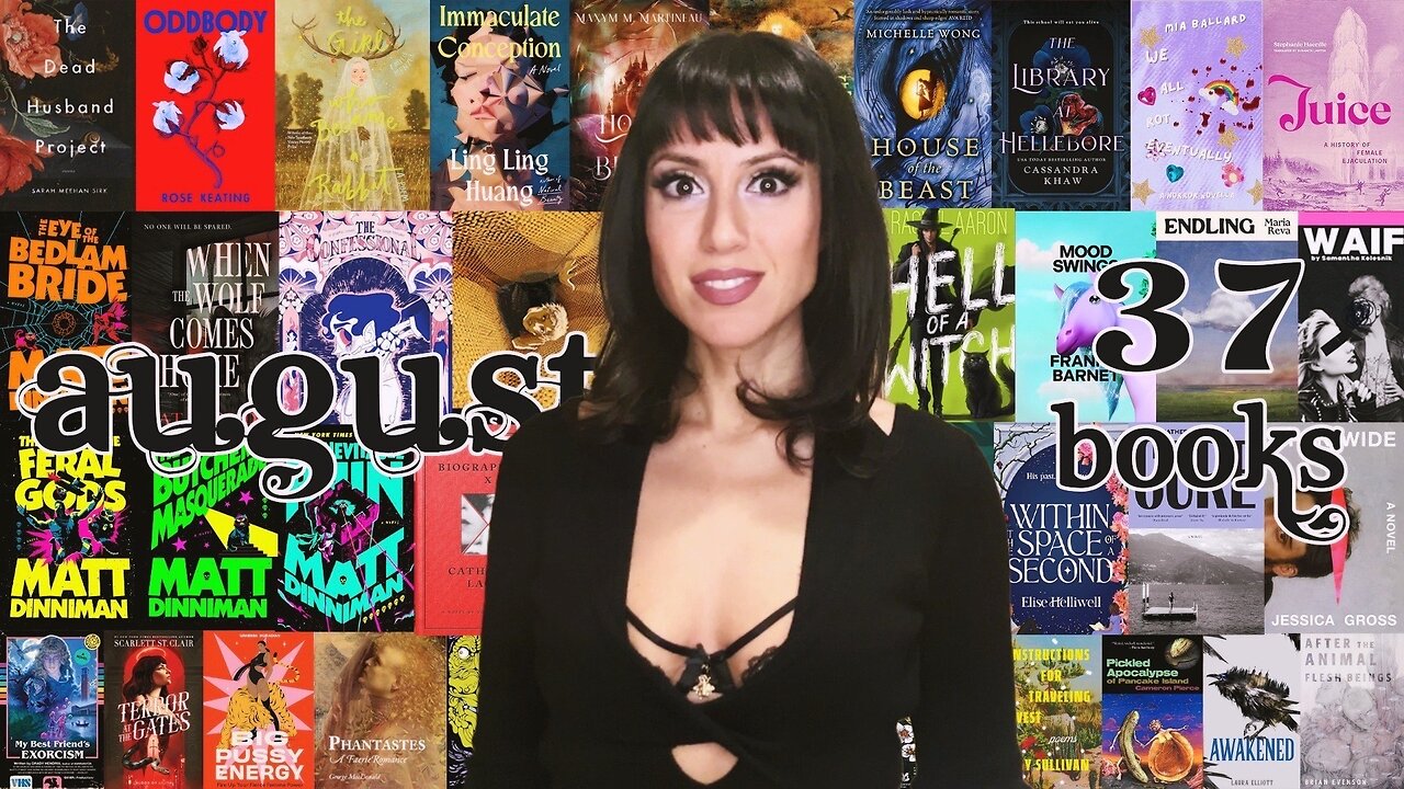 august reading book wrap up | 37 one sentence reviews | September TBR