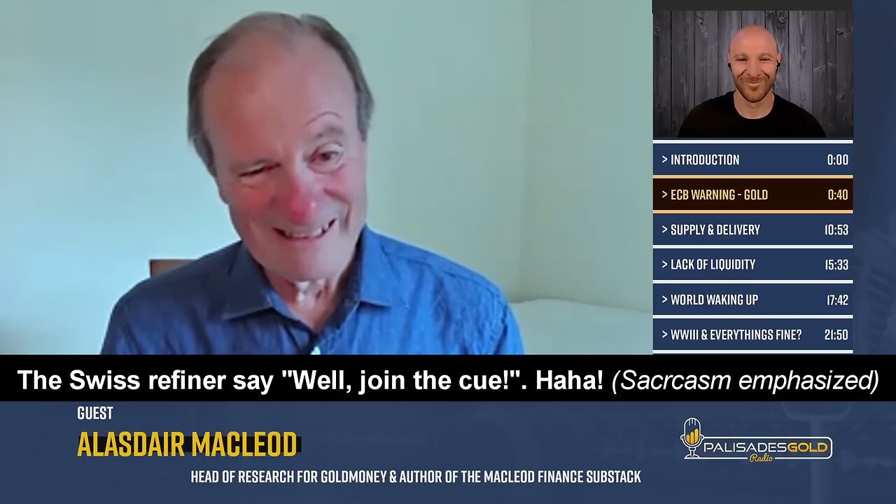 Alasdair MacLeod: "ECB is warning of Eurozone bank defaults"