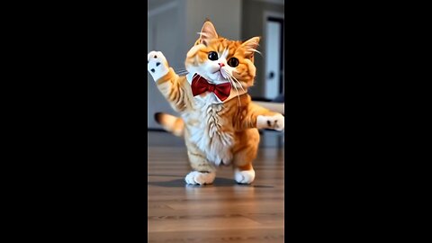 Cat Walks Like a Human and Dances | Hilarious & Adorable Moment!