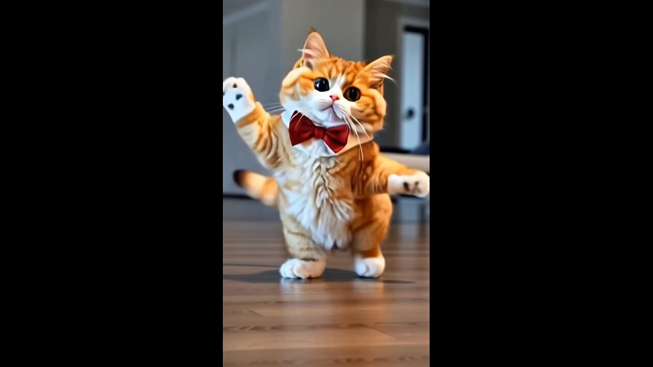 Cat Walks Like a Human and Dances | Hilarious & Adorable Moment!