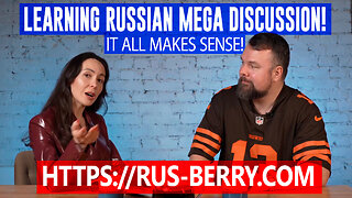 Learning Russian Mega Discussion, It's Way Easier Than You Think!!!