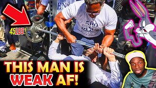 🚨NYC Socialist Zohran Mamdani HUMILIATED! FAILS to Bench Press MEASLEY 135lbs Even a SINGLE TIME!