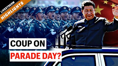 Will Xi dare to inspect the troops on Sept 3?