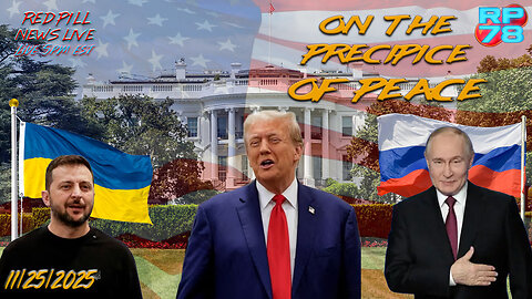 Ukraine Accepts Trump’s 28 Point Peace Deal on Red Pill News Live