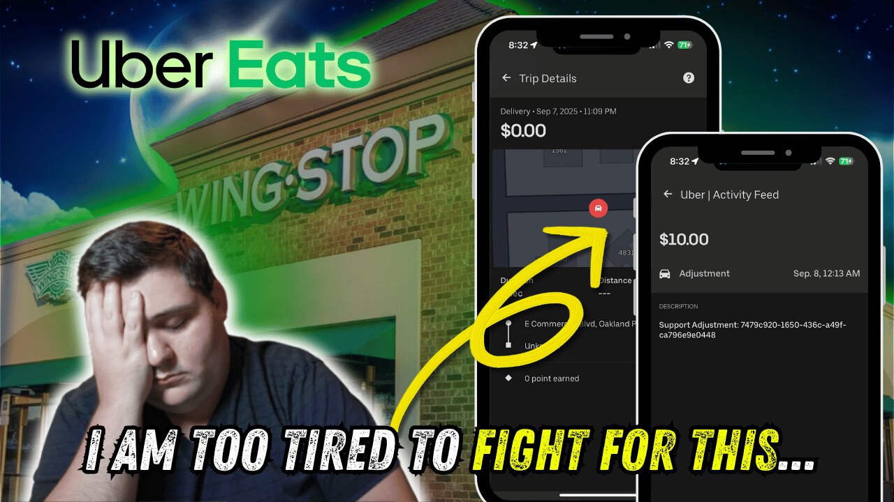 Late Night UberEats Order Canceled on Me, Here's How I Got Paid Anyway...
