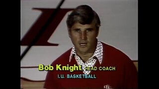 Circa 1979 - Two Coach Bob Knight Anti-Drug Spots for Indiana State Police