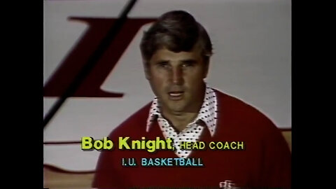 Circa 1979 - Two Coach Bob Knight Anti-Drug Spots for Indiana State Police