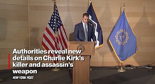 Authorities reveal new details on Charlie Kirk's killer and assassin's weapon