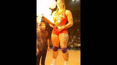 Meet the World's Amazing Tallest female volleyball player. 😍💪💑 #fyp #fy #Shorts #usa #fashion