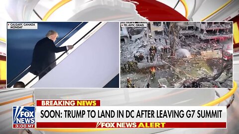Trump issues ominous evacuation warning to Tehran as he leaves G7 summit abruptly
