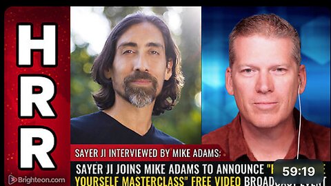 Sayer Ji joins Mike Adams to announce "Regenerate Yourself Masterclass" FREE video...