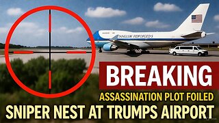 SNIPER NEST FOUND: Assassination Plot at Trump's Airport as "No Kings" Protest Fizzles