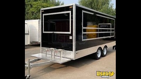 2025 Kitchen Food Concession Trailer with Pro-Fire System & CA Insignia for Sale in California!