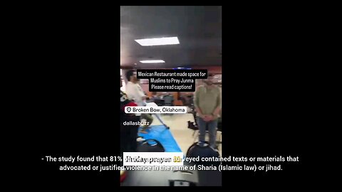 Study Shows 81% Of US Mosques Preach Jihadism And Hatred Of Non-Muslims