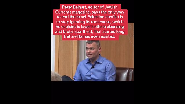 Peter Beinart, editor of Jewish Currents magazine
