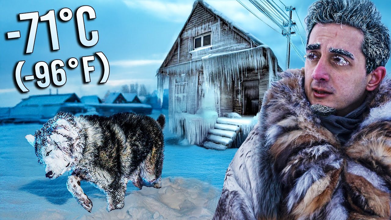 The Coldest Village on Earth (Lost my health for this video) -71°C, -96°F