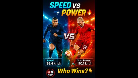 Mbappé vs Haaland – Speed vs Power | Epic Goal Machine Showdown!