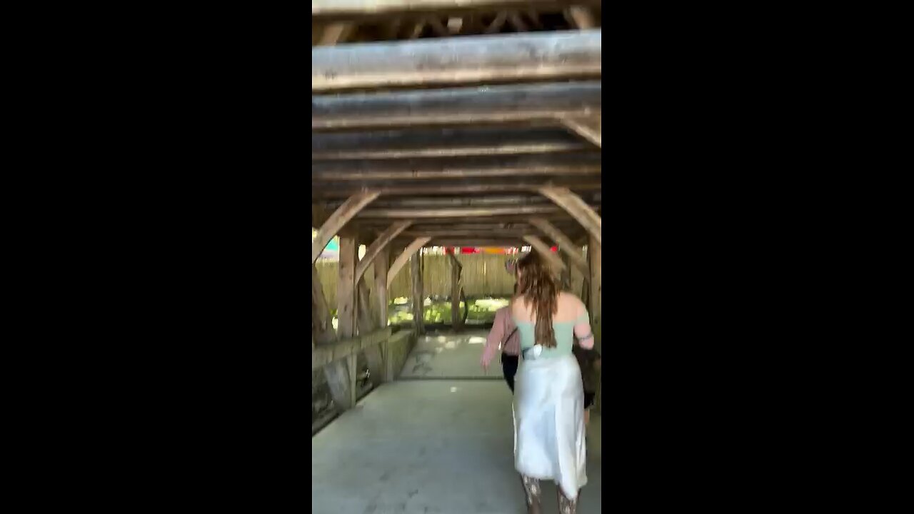 We saw Jack sparrow at the fair
