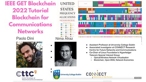 IEEE GET Blockchain 2022 Tutorial Blockchain for Communications Networks - CttC / ITU Ai
