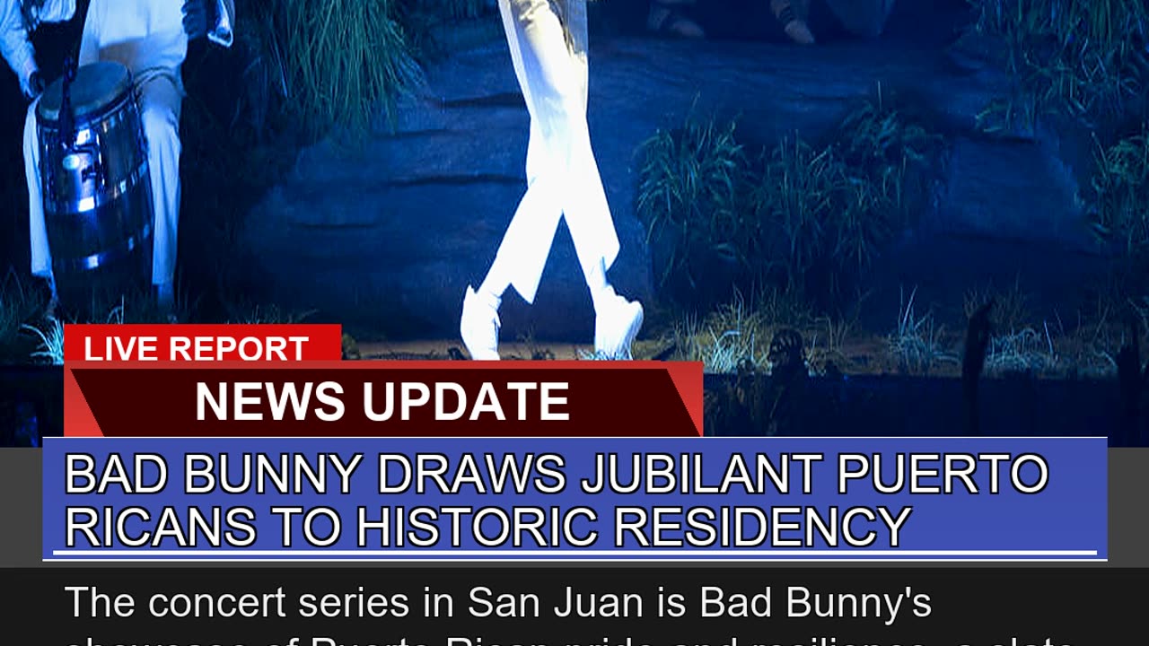Bad Bunny Draws Jubilant Puerto Ricans to Historic