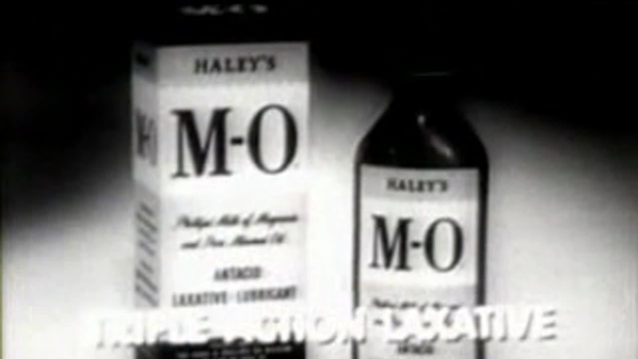 Commercial - Haley's M-O Laxative 1960