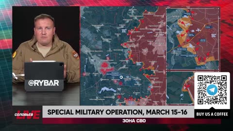 ►🚨▶⚡️🇺🇦⚔️🇷🇺 Rybar Review of the Special Military Operation on Mar.17 2025