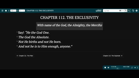 Ch 112 Quran English 2025