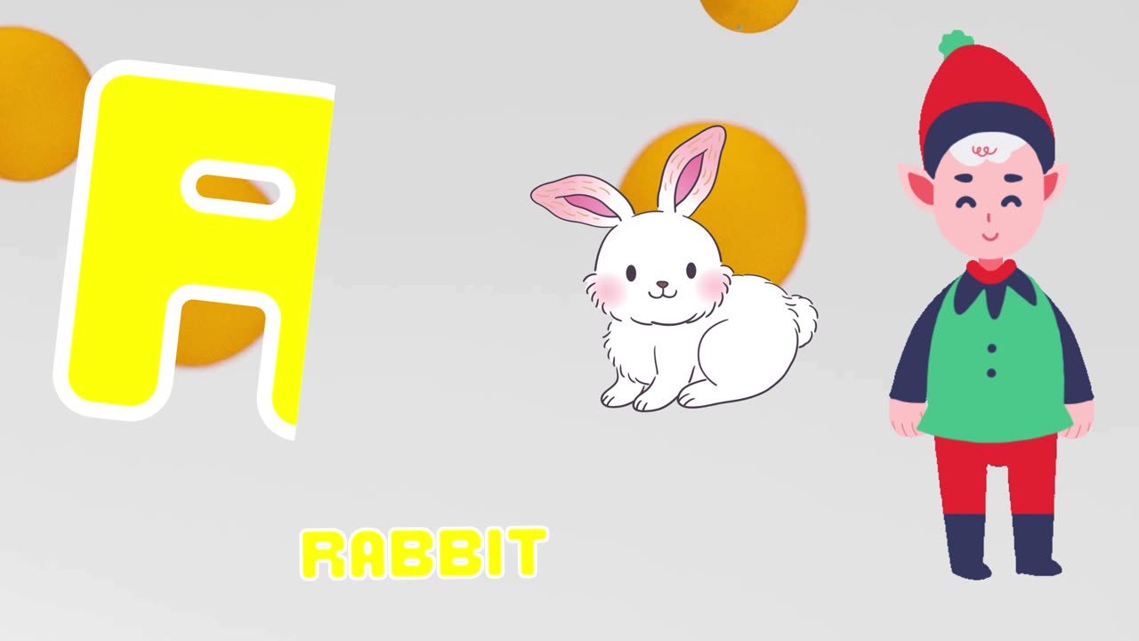 ABC Learning for Kids | A for Apple, B for Ball, C for Cat