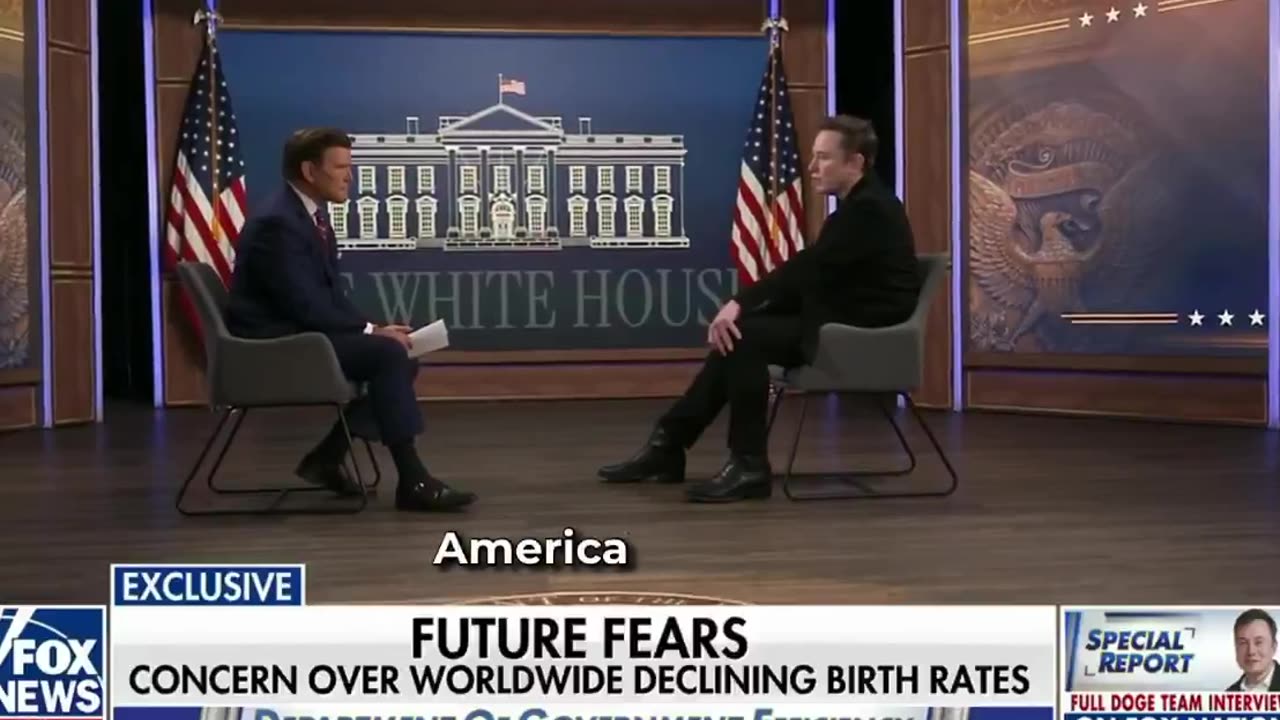 Elon about our population problem