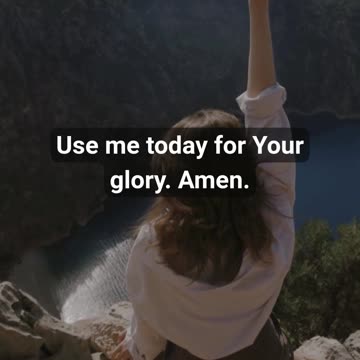 Need Peace Today? Try This Morning Prayer. #prayer