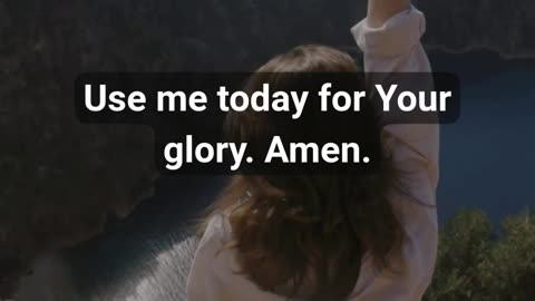 Need Peace Today? Try This Morning Prayer. #prayer