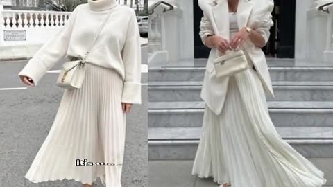 Elegant Fall Skirt Outfits 2024 Timeless Styles to Try How to be an elegant woman_part1