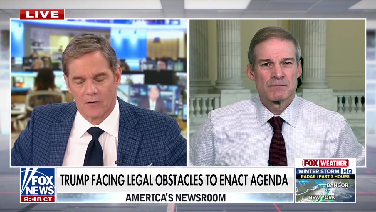 Jim Jordan calls out judge's 'totally political' deportation flight stance