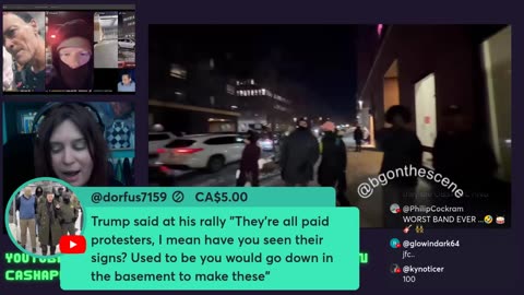 ANTIFA NOISE PROTEST AT HILTON IN MINNEAPOLIS LET'S GO