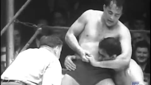 (1952.01.25) Vern Gagne vs Lou Thesz - 2 of 3 Falls - NWA Chicago