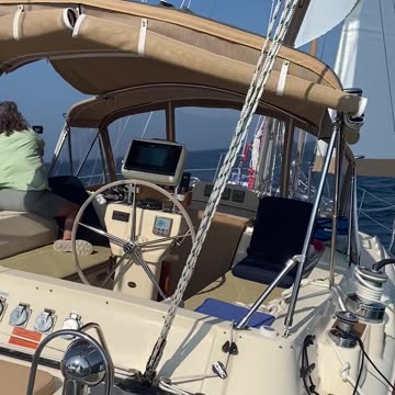 Zesty Sail Across Lake Michigan #sailing #lakecruise #greatlakes