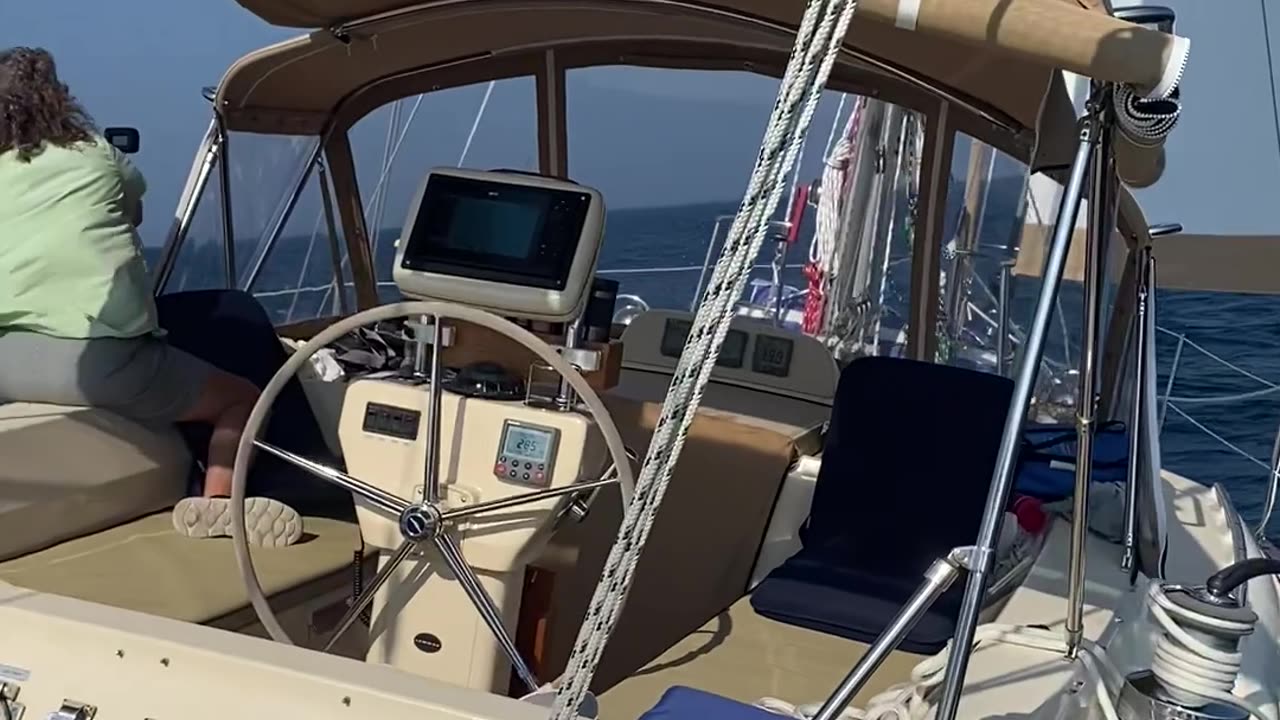Zesty Sail Across Lake Michigan #sailing #lakecruise #greatlakes