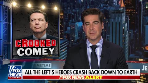 🚩 Jesse Watters breaks down James Comey's social media post