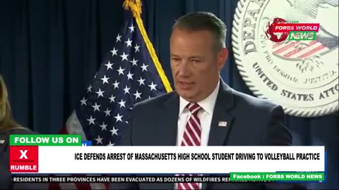ICE stands by it's arrest of an illegal student in Massachusetts