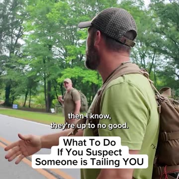 Do THIS If Someone is Tailing You