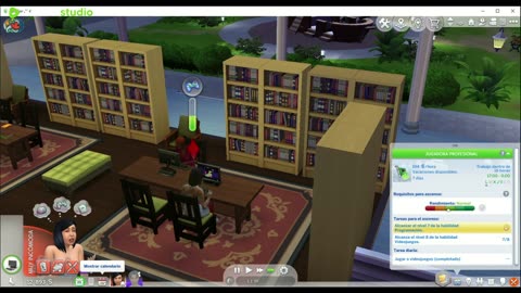 Sims 4 reto casas y profesiones