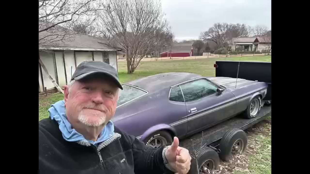 1971 Mustang Mach 1 Super Cobra Jet Drag Pack Find Only 215 made