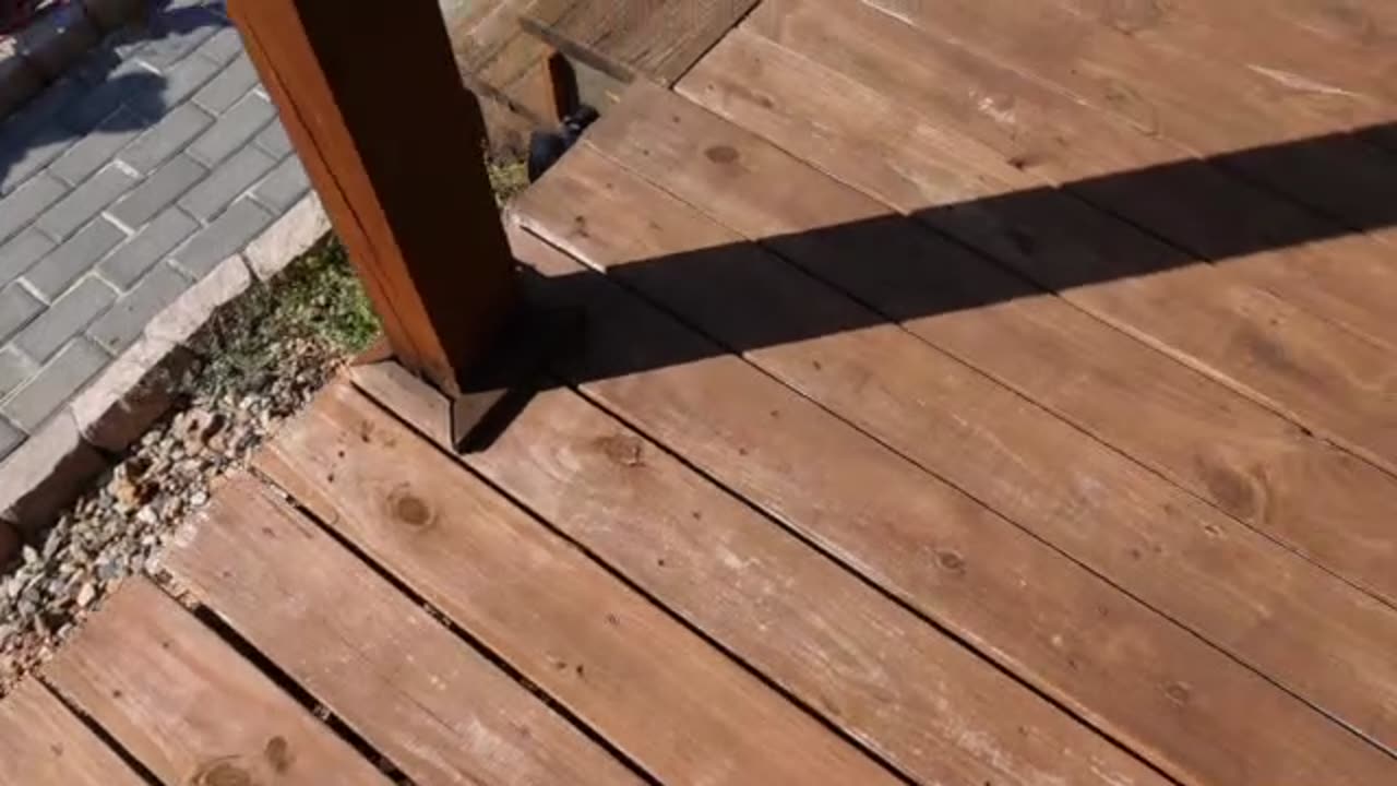 Screened Porch (Front) Gets Power Ranger Wash, New Floor On The Back & Some Kicks For Steps Part 23