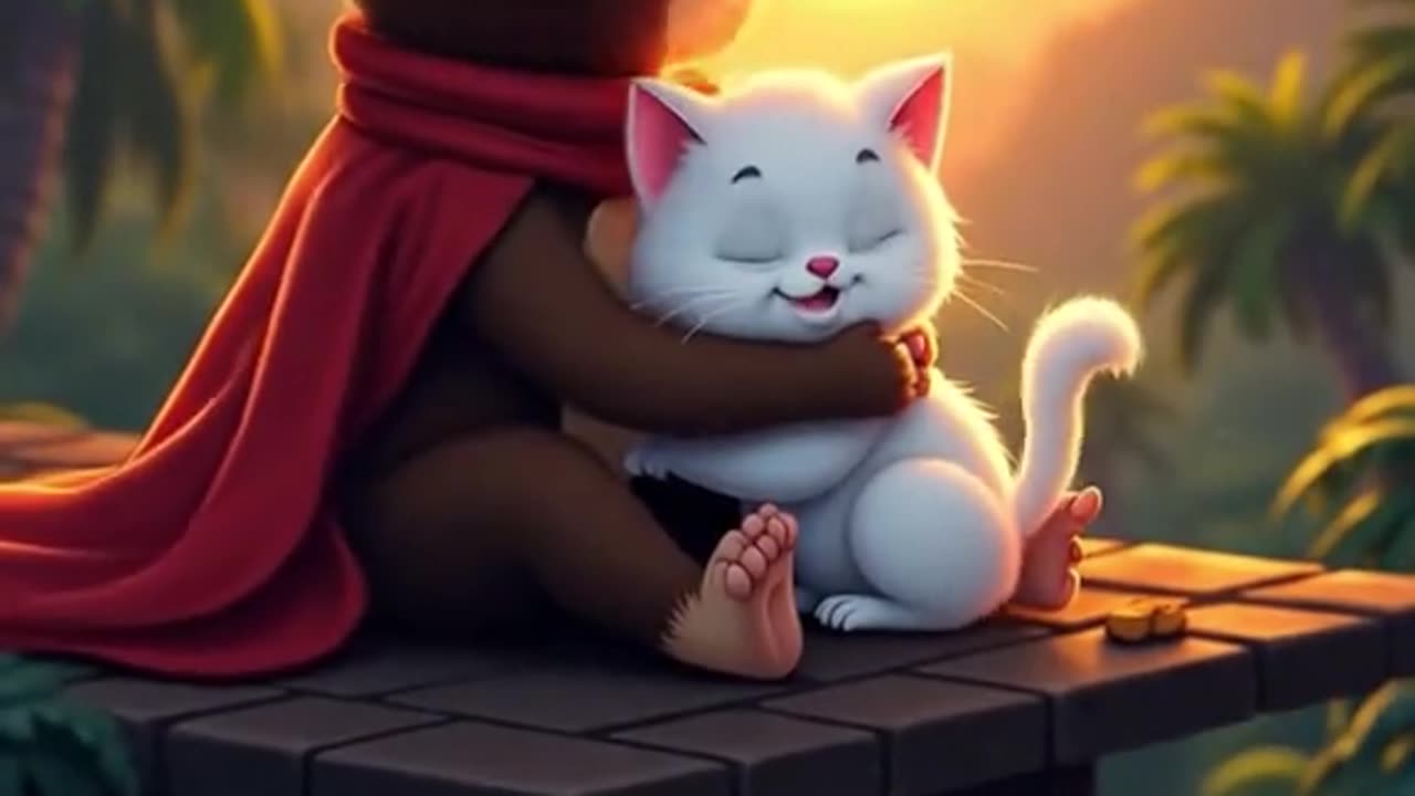 MONKEY SAFE LITTLE CAT