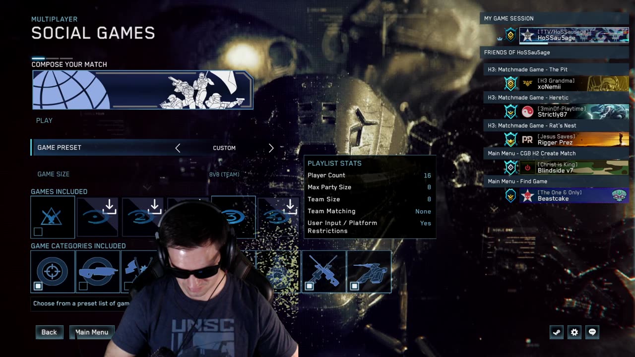 The HOSS | Halo MCC | Grub Club Gaming |