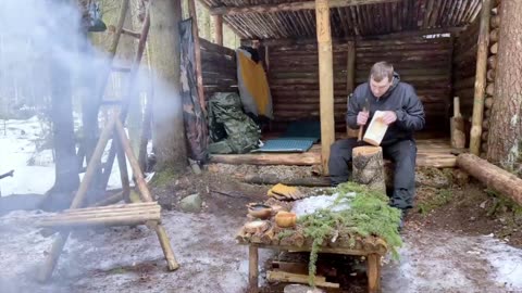 Wood Carving Skills - Winter Camping