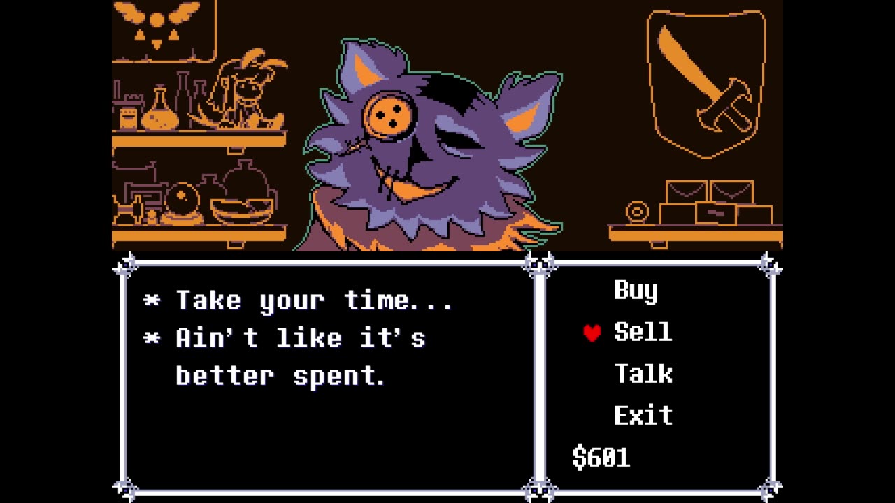 Deltarune Chapter 1 Ep2- Chilling with Lancer