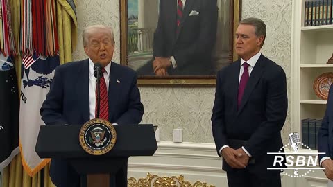 WATCH: President Trump Swears in David Perdue as the ambassador to China ahead of high-level talks