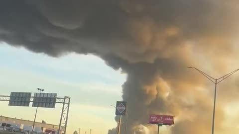 Plane crash near Louisville Muhammad Ali International Airport in Louisville, Kentucky